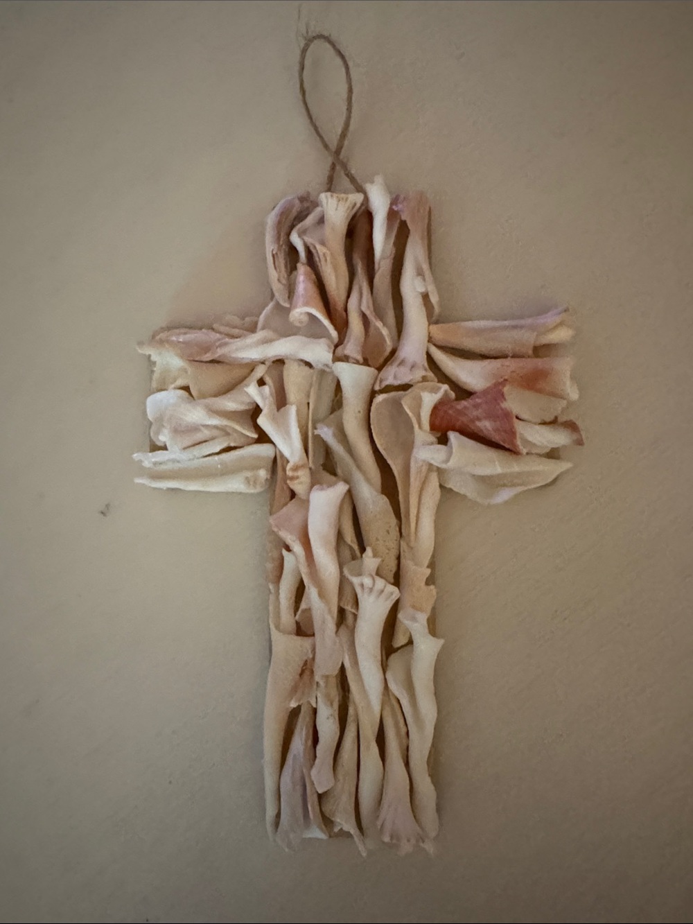 Seashell Cross